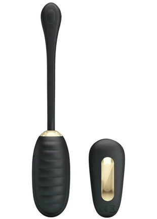 PRETTY LOVE - DOREEN LUXURY WIEDERAUFLADBARES VIBRIERENDES EI SCHWARZ MIT FERNBEDIENUNG - Vibrierendes Ei