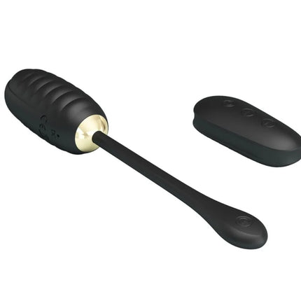 PRETTY LOVE - DOREEN LUXURY WIEDERAUFLADBARES VIBRIERENDES EI SCHWARZ MIT FERNBEDIENUNG - Vibrierendes Ei