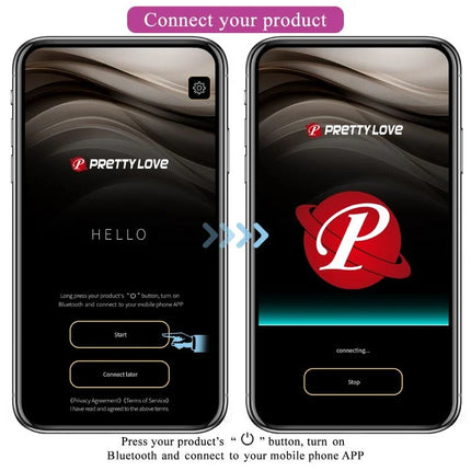 PRETTY LOVE - DOREEN PURPLE VIBRATIONS-EI - Vibrierendes Ei