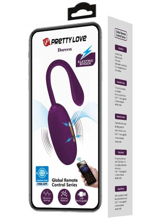 PRETTY LOVE - DOREEN PURPLE VIBRATIONS-EI - Vibrierendes Ei