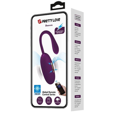 PRETTY LOVE - DOREEN PURPLE VIBRATIONS-EI - Vibrierendes Ei