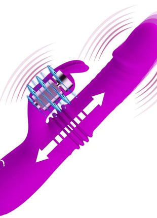 PRETTY LOVE - DOROTHY PURPLE WIEDERAUFLADBARER KANINCHENVIBRATOR