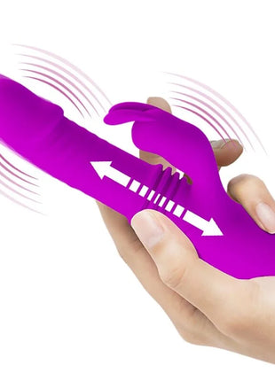 PRETTY LOVE - DOROTHY PURPLE WIEDERAUFLADBARER KANINCHENVIBRATOR