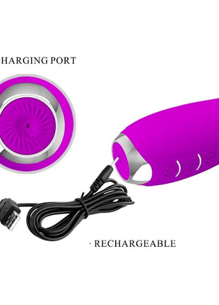 PRETTY LOVE - DOROTHY PURPLE WIEDERAUFLADBARER KANINCHENVIBRATOR