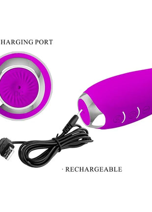 PRETTY LOVE - DOROTHY PURPLE WIEDERAUFLADBARER KANINCHENVIBRATOR