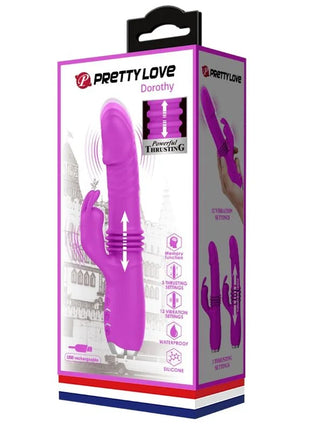 PRETTY LOVE - DOROTHY PURPLE WIEDERAUFLADBARER KANINCHENVIBRATOR