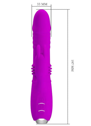 PRETTY LOVE - DOROTHY PURPLE WIEDERAUFLADBARER KANINCHENVIBRATOR