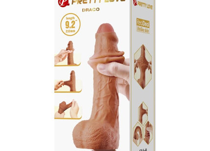 PRETTY LOVE - DRACO REALISTISCHER DILDO 23 CM MODELL 2 FLEISCH