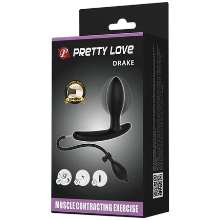 PRETTY LOVE - DRAKE AUFBLASBARER ANALSTECKER - Aufblasbar