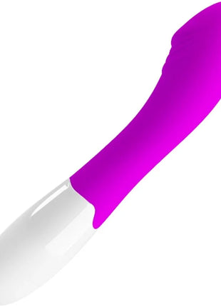 Vibrators pretty love elemental vibrator 30 vibrationsmodi in magenta und weiß aus silikon mit ergonomischem design