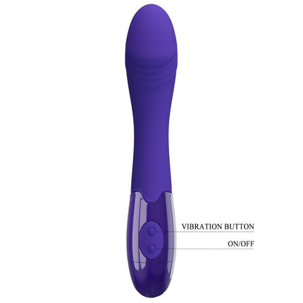 PRETTY LOVE - ELEMENTAL YOUTH VIOLET VIBRATOR DILDO - Dildos