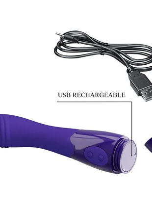 PRETTY LOVE - ELEMENTAL YOUTH VIOLET VIBRATOR DILDO - Dildos