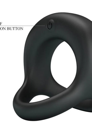 PRETTY LOVE - ELLIOTT SCHWARZER VIBRIERENDER RING - Penisring mit Vibration