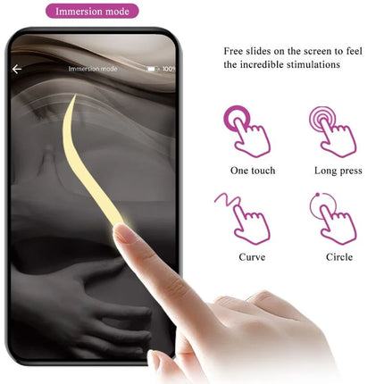 PRETTY LOVE - ELVIRA KEGEL BALLS APP FERNBEDIENUNG - LILA - Vibrierendes Ei