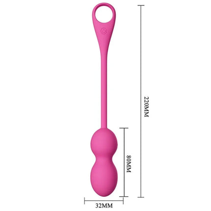 PRETTY LOVE - ELVIRA PINK WIEDERAUFLADBARE VIBRIERBÄLLE - Vibrierende Kugeln