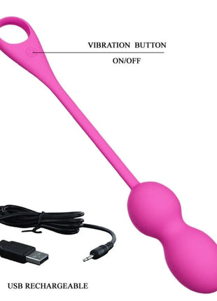 PRETTY LOVE - ELVIRA PINK WIEDERAUFLADBARE VIBRIERBÄLLE - Vibrierende Kugeln