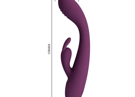PRETTY LOVE - EMMA RABBIT LILA VIBRATOR MIT STIMULATOR
