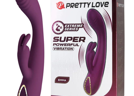 PRETTY LOVE - EMMA RABBIT LILA VIBRATOR MIT STIMULATOR