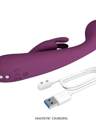 PRETTY LOVE - EMMA RABBIT LILA VIBRATOR MIT STIMULATOR