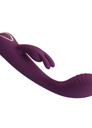 PRETTY LOVE - EMMA RABBIT LILA VIBRATOR MIT STIMULATOR