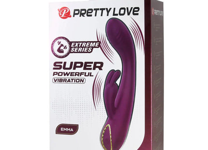 PRETTY LOVE - EMMA RABBIT LILA VIBRATOR MIT STIMULATOR