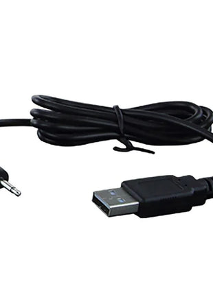 Schwarzes usb-zu-35mm audiokabel mit usb-a und trrs stecker für pretty love estelle zungen-klitoris-stimulator lila