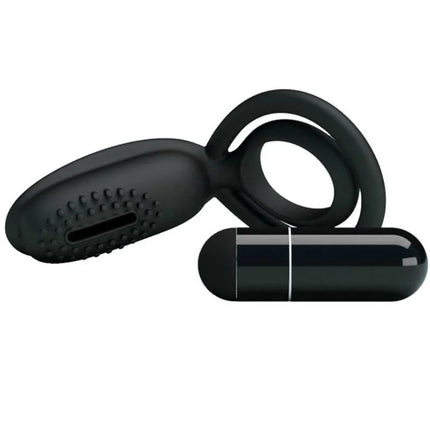 PRETTY LOVE - ESTHER VIBRATIONSRING MIT STIMULATOR - Penisring für Paare