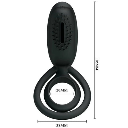 PRETTY LOVE - ESTHER VIBRATIONSRING MIT STIMULATOR - Penisring für Paare