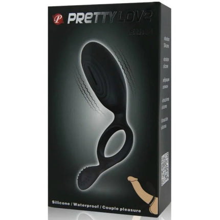 PRETTY LOVE - ETHEL VIBRATIONSRING MIT STIMULATOR - Penisring für Paare