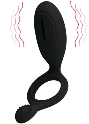 PRETTY LOVE - ETHEL VIBRATIONSRING MIT STIMULATOR - Penisring für Paare
