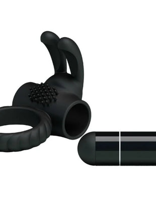 PRETTY LOVE - EUDORA VIBRIERRING MIT STIMULATOR - Penisring mit Vibration
