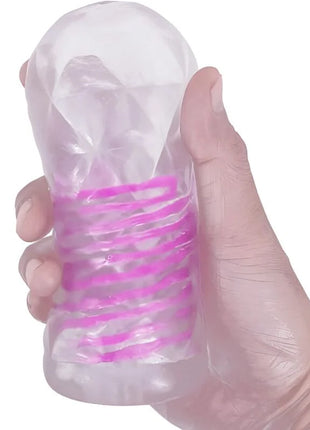 PRETTY LOVE - FANTASY MNNLICHER MASTURBATOR MIT INNENSPIRALE UND TRANSPARENTEN BLLEN - Ei-Masturbator