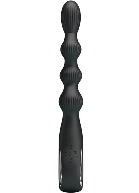 PRETTY LOVE - FEDERER ANALVIBRATOR 12 VIBRATIONEN SCHWARZ