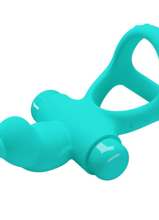 PRETTY LOVE - FIGGY GREEN RABBIT VIBRATORRING - Penisring für Paare