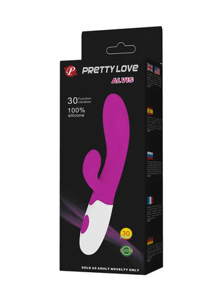 PRETTY LOVE - FLIRTATION ALVIS VIBRATOR MIT KLITORIS-STIMULATOR