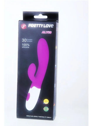 PRETTY LOVE - FLIRTATION ALVIS VIBRATOR MIT KLITORIS-STIMULATOR