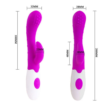 PRETTY LOVE - FLIRTATION ARTHUR VIBRATOR - Rabbit-Vibratoren