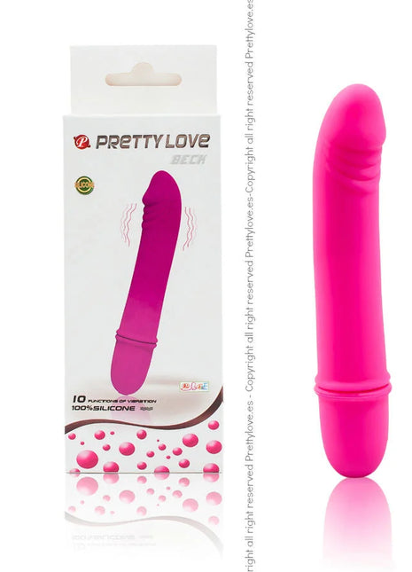 Bright pinker 100 prozent silikon vibrator von prettylove mit vibratory funktion für intime nutzung