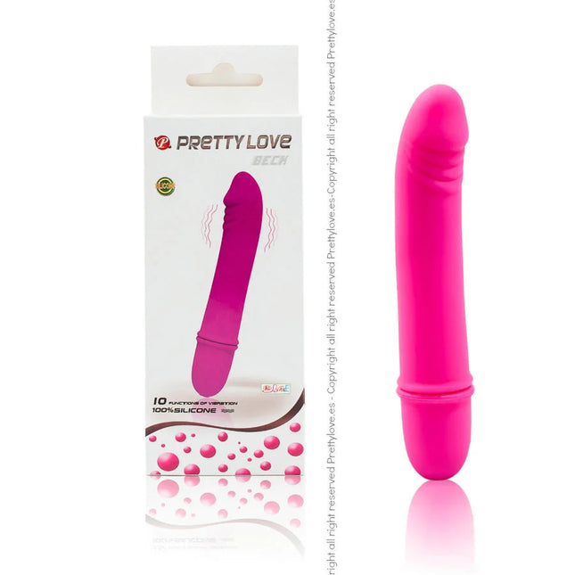 Bright pinker 100 prozent silikon vibrator von prettylove mit vibratory funktion für intime nutzung