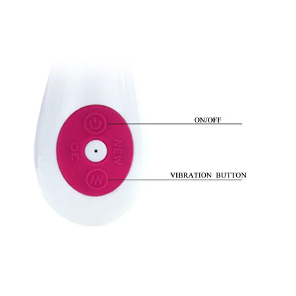 PRETTY LOVE - FLIRTATION DANIEL VIBRATOR - G-Punkt-Vibrator