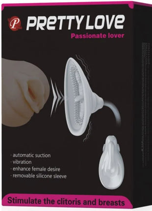 PRETTY LOVE - FLIRTATION LEIDENSCHAFTLICHER LIEBHABER. DER SAUGER ANREGT - Klitorissauger ohne Vibration
