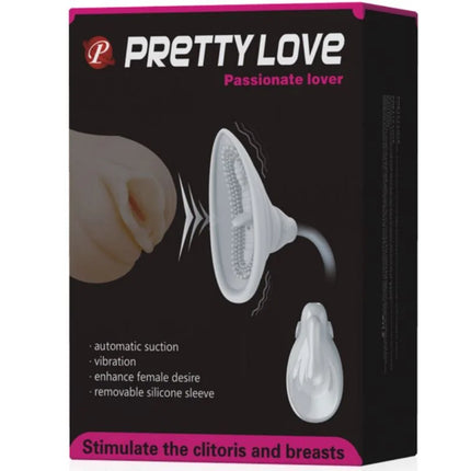 PRETTY LOVE - FLIRTATION LEIDENSCHAFTLICHER LIEBHABER. DER SAUGER ANREGT - Klitorissauger ohne Vibration