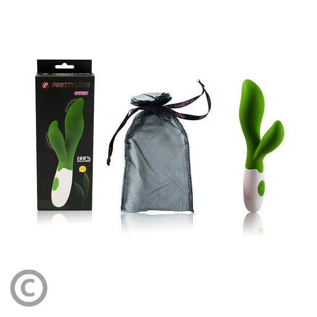 PRETTY LOVE - FLIRTATION OWEN GREEN VIBRATOR - Rabbit-Vibratoren