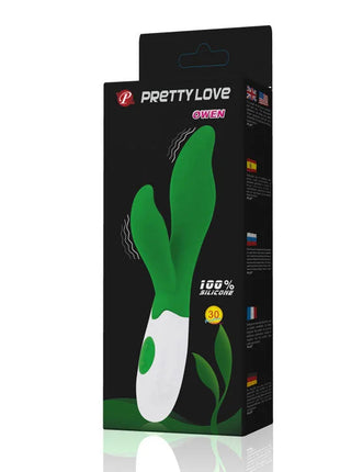 PRETTY LOVE - FLIRTATION OWEN GREEN VIBRATOR - Rabbit-Vibratoren