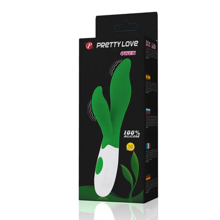 PRETTY LOVE - FLIRTATION OWEN GREEN VIBRATOR - Rabbit-Vibratoren