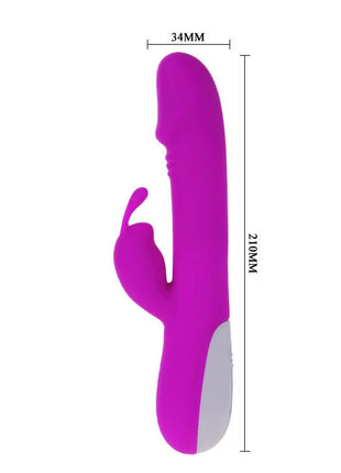 PRETTY LOVE - FLIRTATION ROBERT VIBRATOR MIT KLITORIS-STIMULATOR