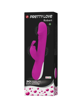 PRETTY LOVE - FLIRTATION ROBERT VIBRATOR MIT KLITORIS-STIMULATOR