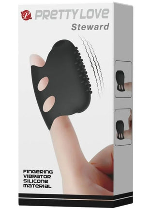 PRETTY LOVE - FLIRTATION STEWARD SCHWARZER VIBRATIONS-FINGERHUT - Fingervibrator