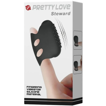 PRETTY LOVE - FLIRTATION STEWARD SCHWARZER VIBRATIONS-FINGERHUT - Fingervibrator