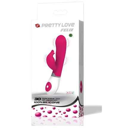 PRETTY LOVE - FLIRTATION VIBRATOR MIT FELIX-STIMULATOR